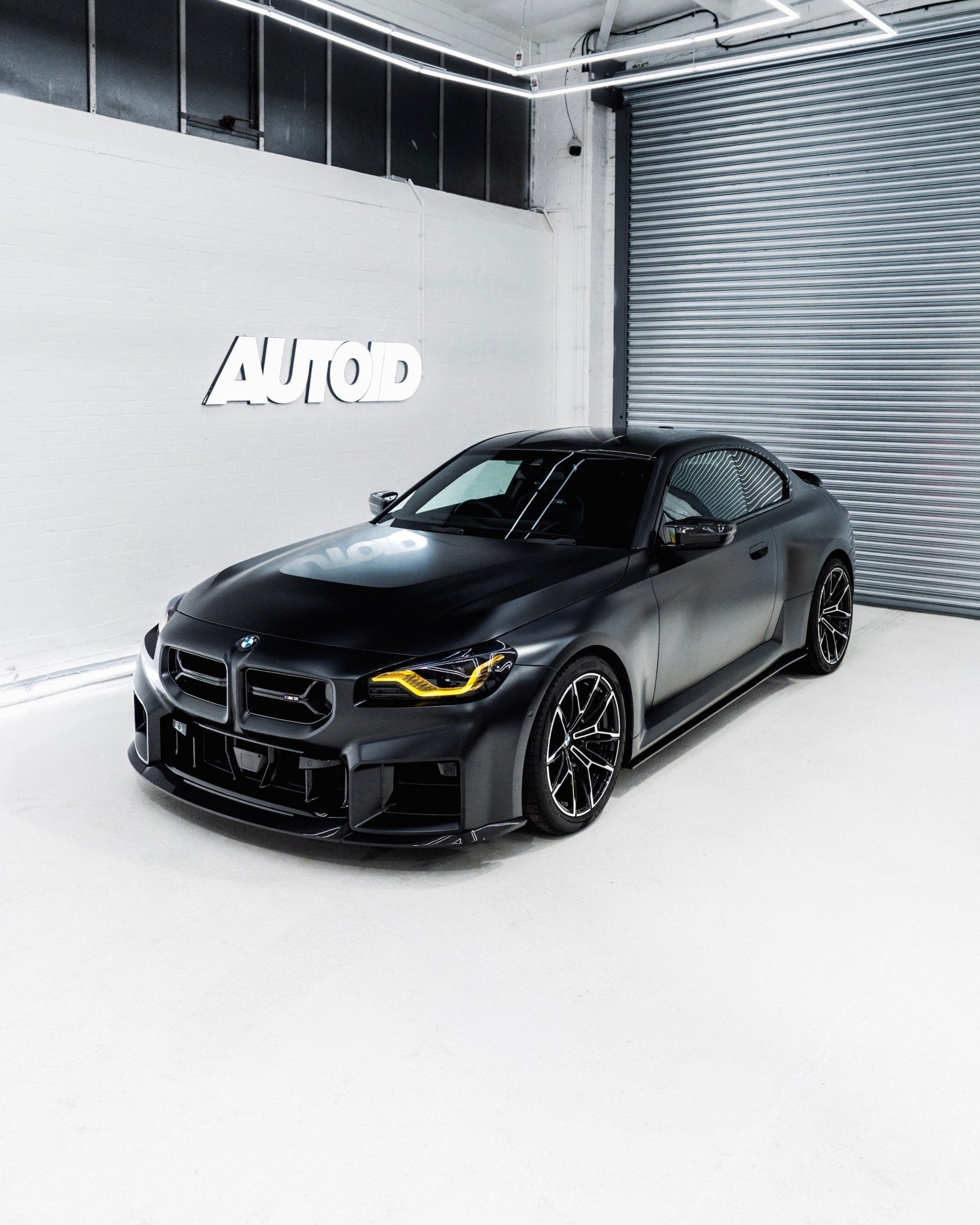 BMW G87 M2 TR87 Pre - preg Carbon Fibre Flat Front Splitter by Trevora (2023+) - Evolve Automotive