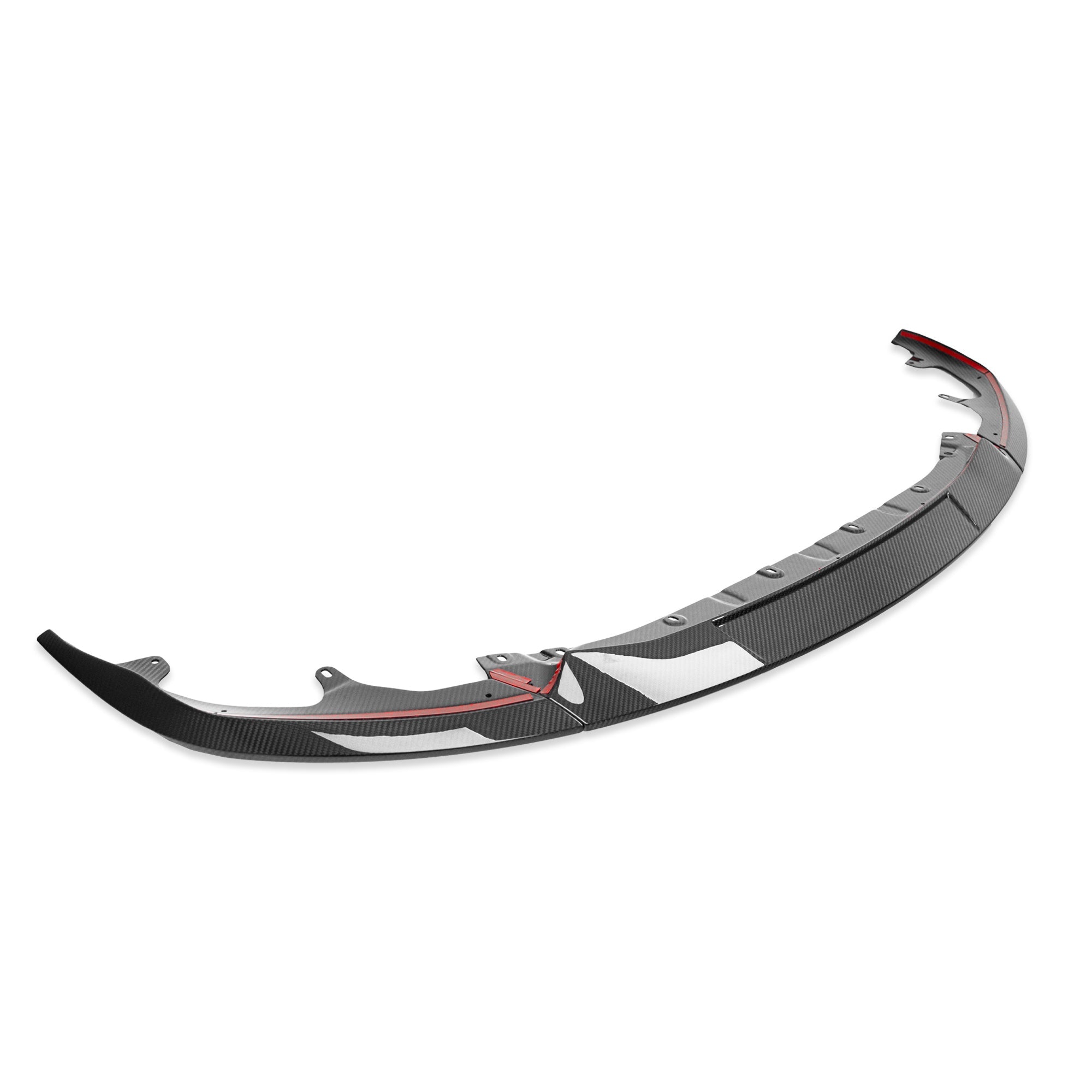 BMW G87 M2 TR87 Pre - preg Carbon Fibre Flat Front Splitter by Trevora (2023+) - Evolve Automotive