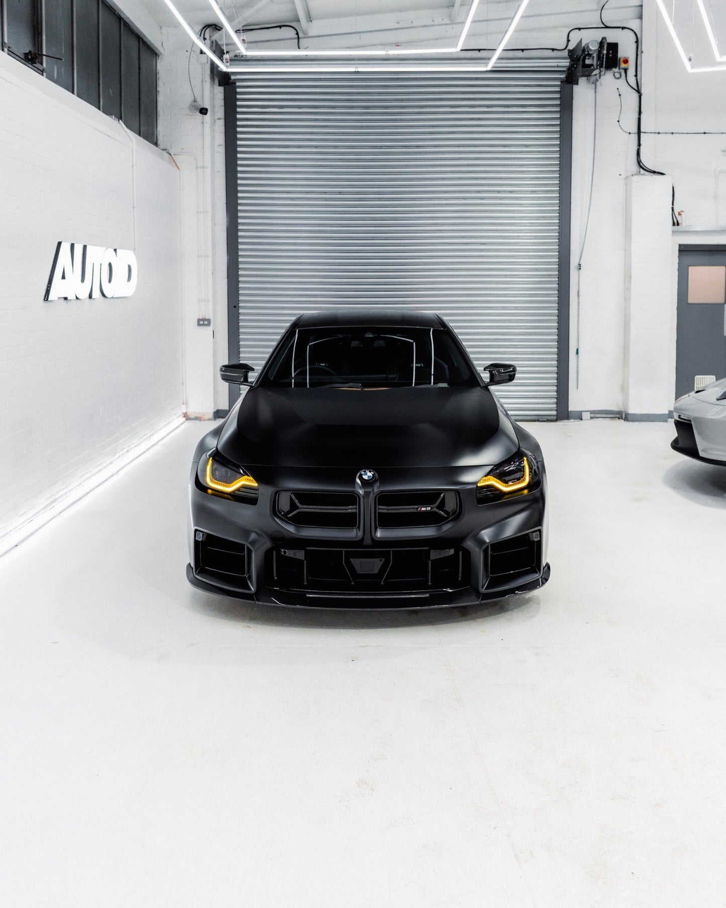 BMW G87 M2 TR87 Pre - preg Carbon Fibre Flat Front Splitter by Trevora (2023+) - Evolve Automotive