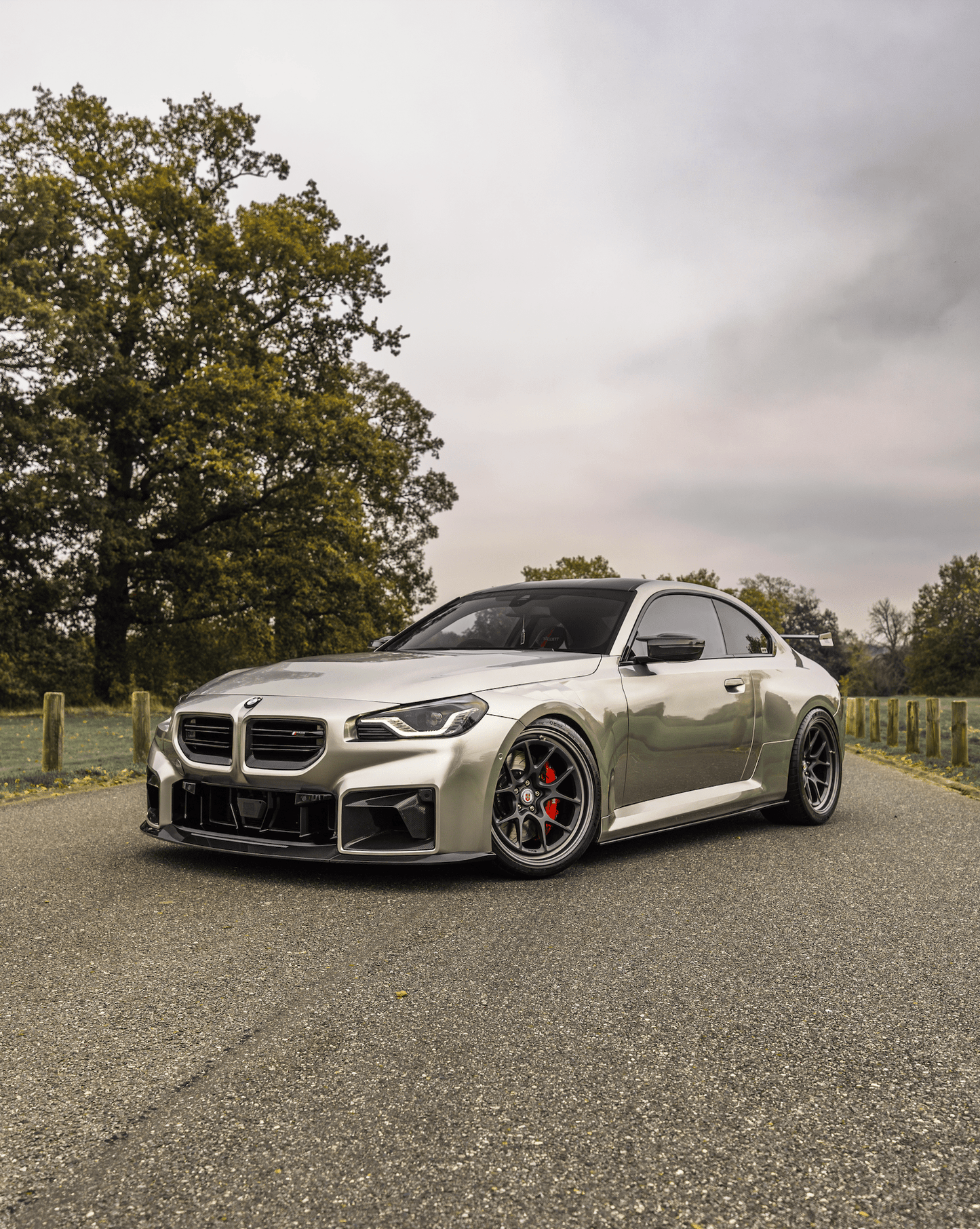 BMW G87 M2 TR87 Pre - preg Carbon Fibre Flat Side Skirts by Trevora (2023+) - Evolve Automotive