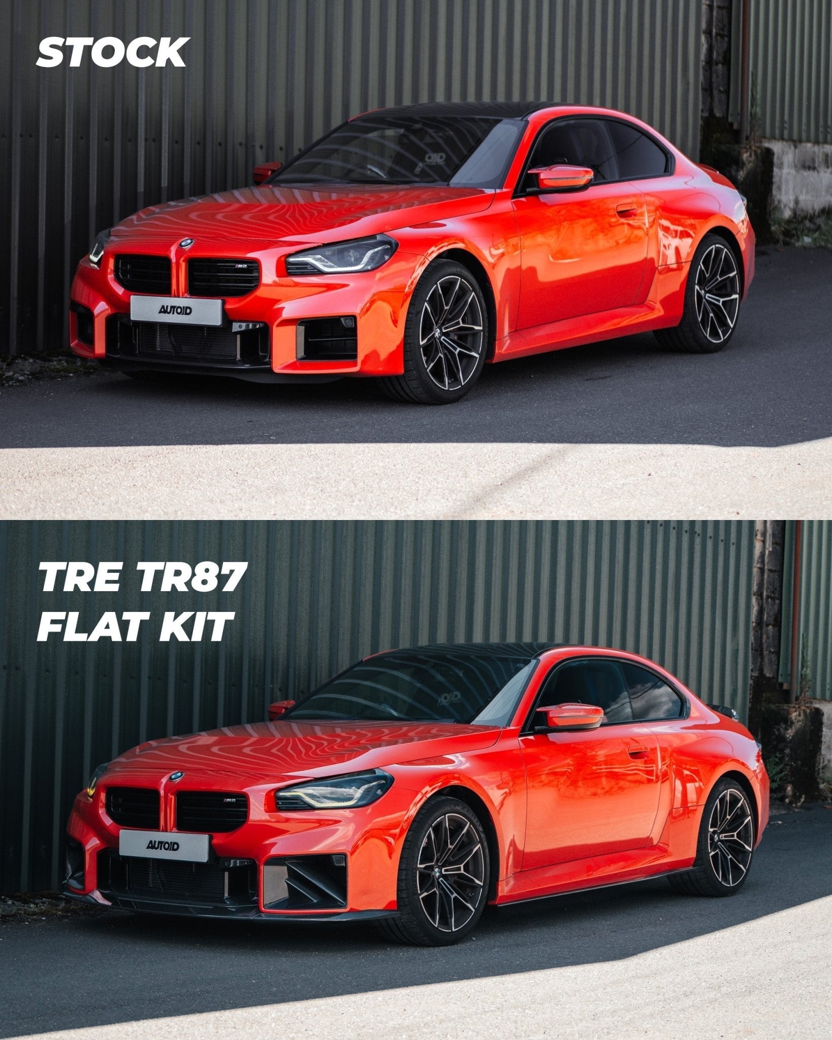 BMW G87 M2 TR87 Pre - preg Carbon Fibre Flat Side Skirts by Trevora (2023+) - Evolve Automotive