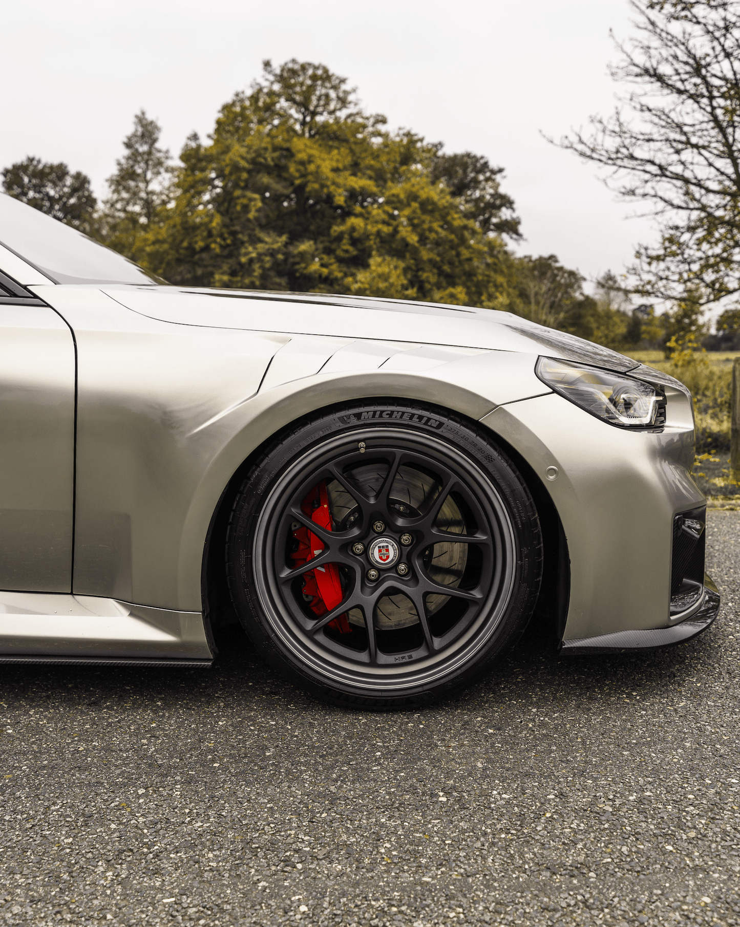 BMW G87 M2 TR87 Pre - preg Carbon Fibre Flat Side Skirts by Trevora (2023+) - Evolve Automotive