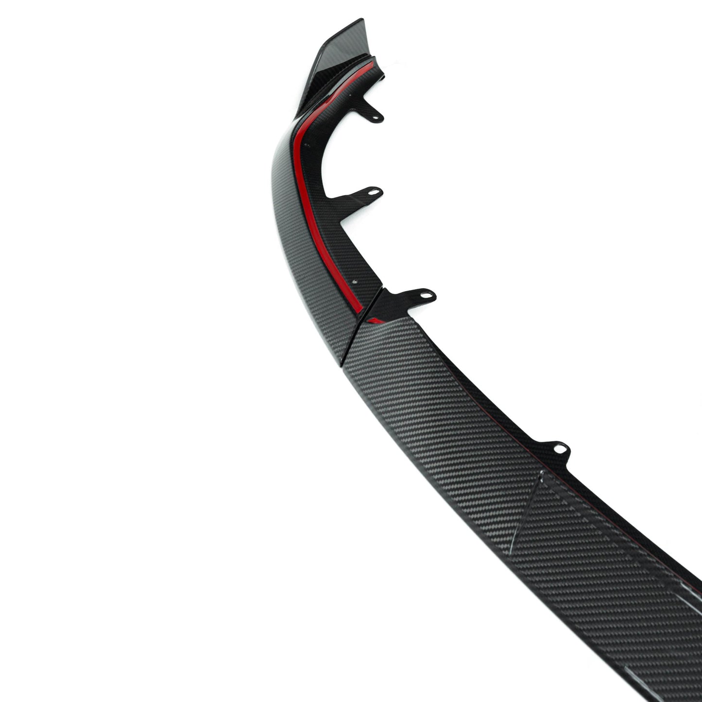BMW G87 M2 TR87 Pre - preg Carbon Fibre Front Splitter with Winglets by Trevora (2023+) - Evolve Automotive