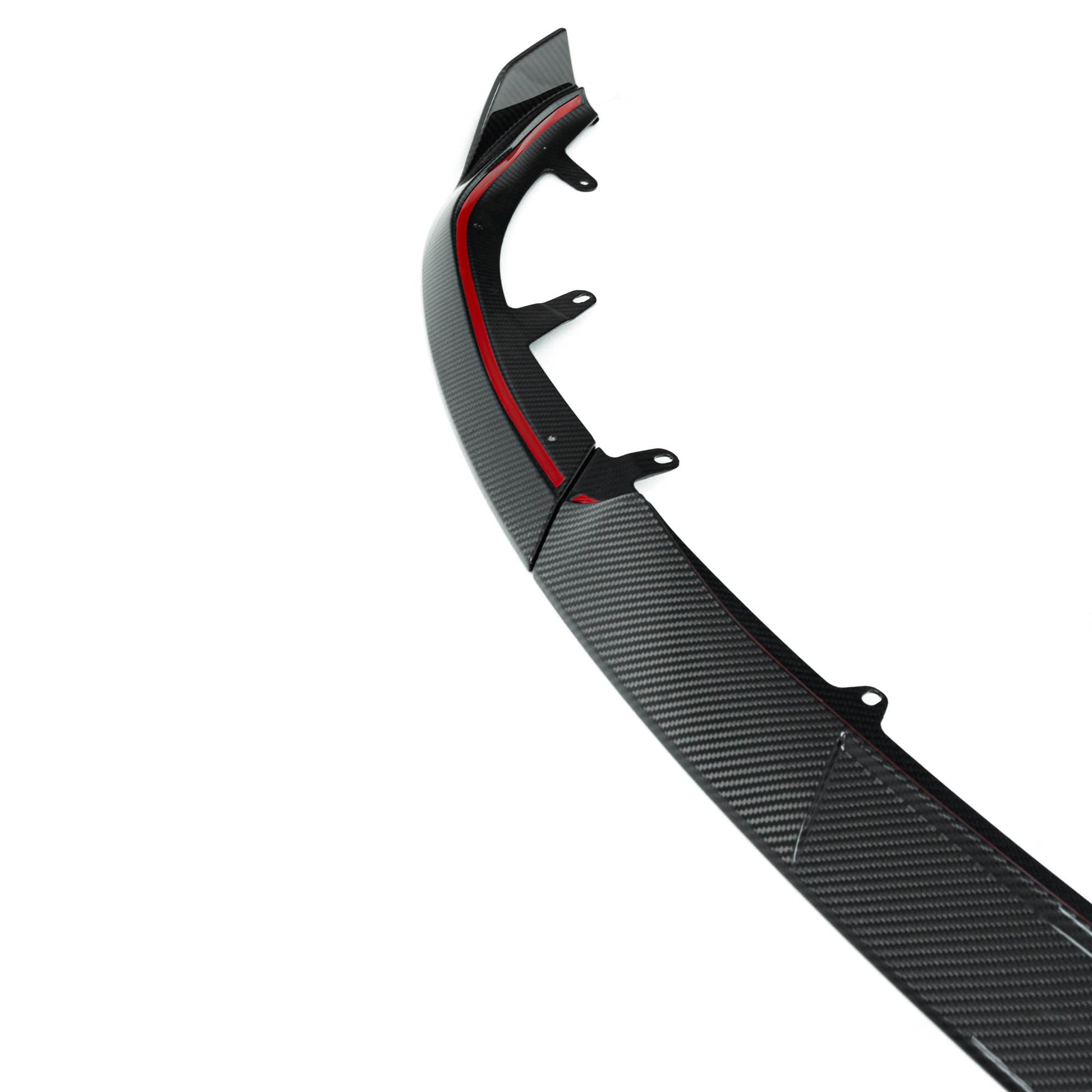 BMW G87 M2 TR87 Pre - preg Carbon Fibre Front Splitter with Winglets by Trevora (2023+) - Evolve Automotive