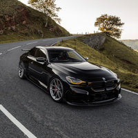 BMW G87 M2 TR87 Pre - preg Carbon Fibre Front Splitter with Winglets by Trevora (2023+) - Evolve Automotive