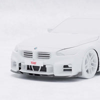 BMW G87 M2 TR87 Pre - preg Carbon Fibre Front Splitter with Winglets by Trevora (2023+) - Evolve Automotive