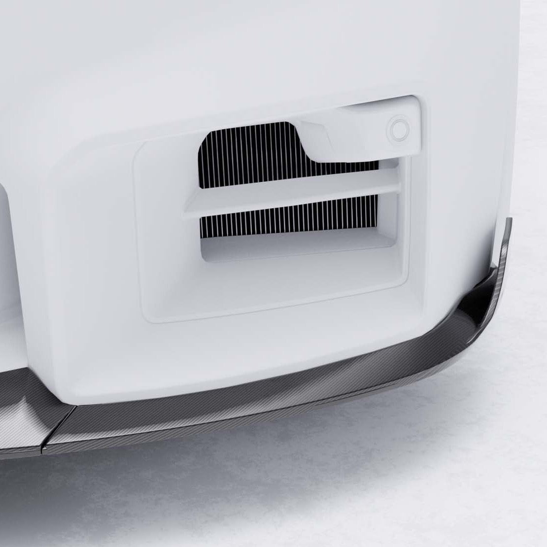 BMW G87 M2 TR87 Pre - preg Carbon Fibre Front Splitter with Winglets by Trevora (2023+) - Evolve Automotive
