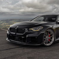 BMW G87 M2 TR87 Pre - preg Carbon Fibre Front Splitter with Winglets by Trevora (2023+) - Evolve Automotive