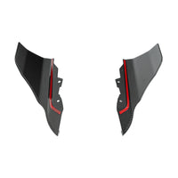 BMW G87 M2 TR87 Pre - preg Carbon Fibre Rear Bumper Winglets by Trevora (2023+) - Evolve Automotive