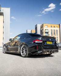 BMW G87 M2 TR87 Pre - preg Carbon Fibre Rear Bumper Winglets by Trevora (2023+) - Evolve Automotive