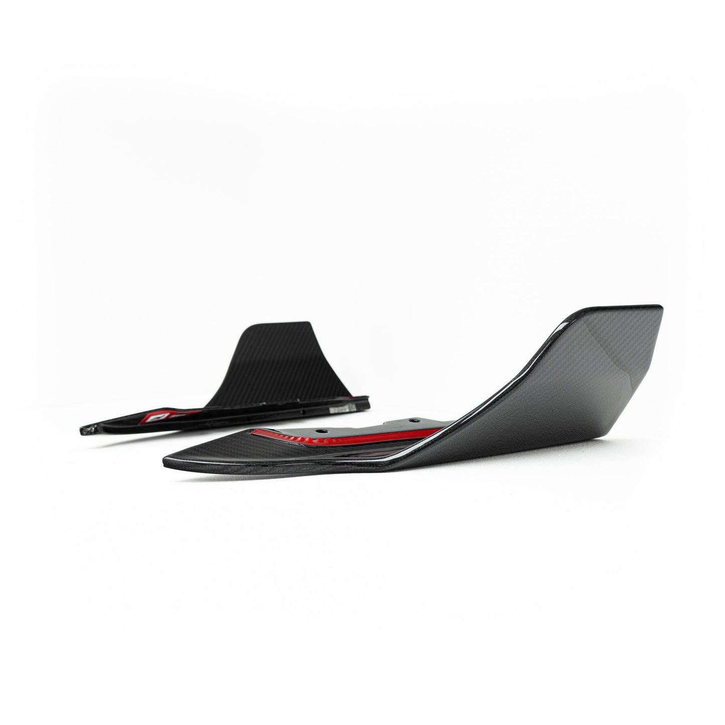 BMW G87 M2 TR87 Pre - preg Carbon Fibre Rear Bumper Winglets by Trevora (2023+) - Evolve Automotive
