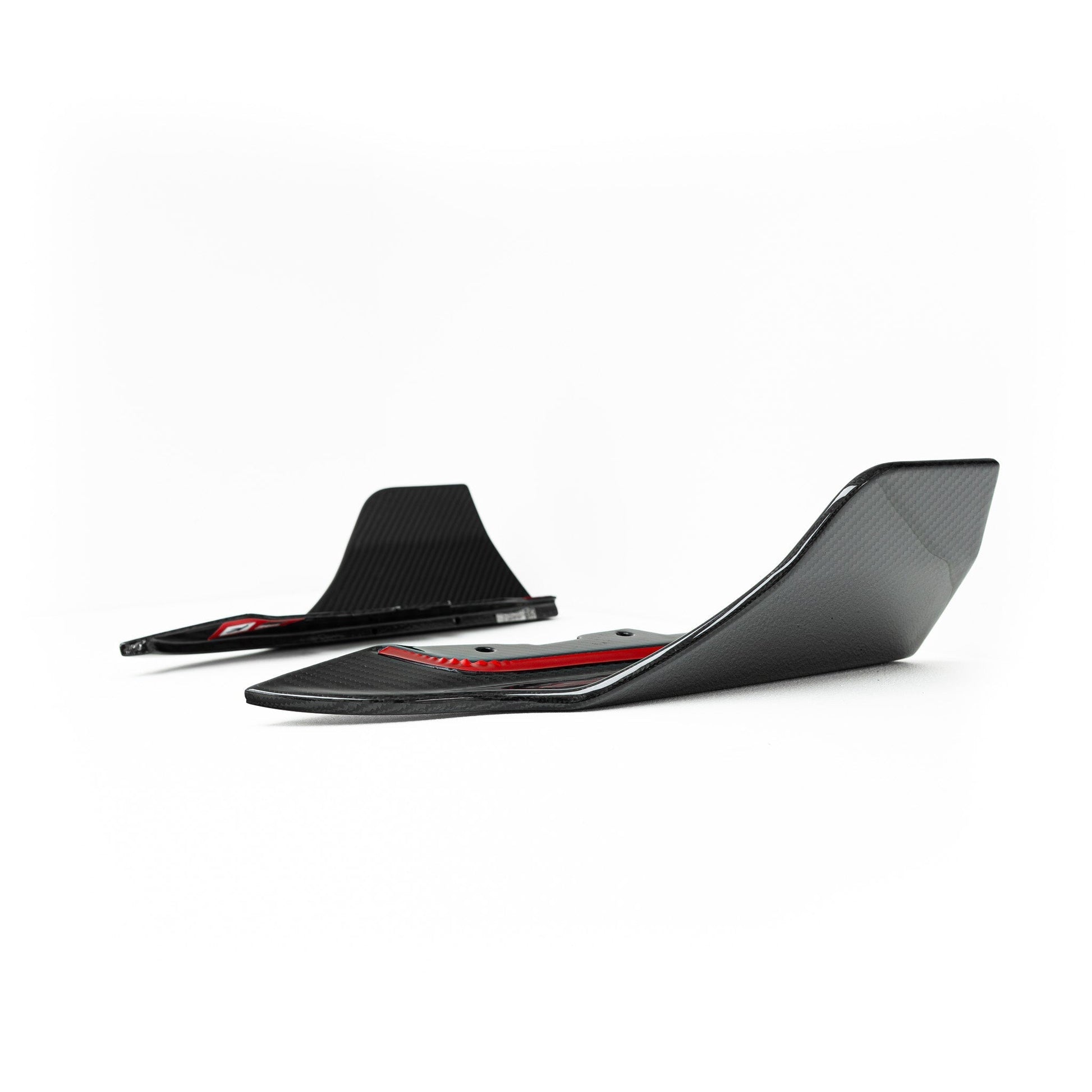 BMW G87 M2 TR87 Pre - preg Carbon Fibre Rear Bumper Winglets by Trevora (2023+) - Evolve Automotive