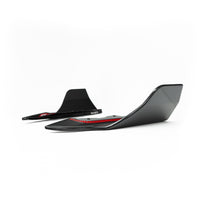 BMW G87 M2 TR87 Pre - preg Carbon Fibre Rear Bumper Winglets by Trevora (2023+) - Evolve Automotive