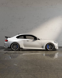 BMW G87 M2 TR87 Pre - preg Carbon Fibre Rear Bumper Winglets by Trevora (2023+) - Evolve Automotive