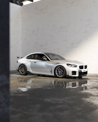 BMW G87 M2 TR87 Pre - preg Carbon Fibre Rear Bumper Winglets by Trevora (2023+) - Evolve Automotive
