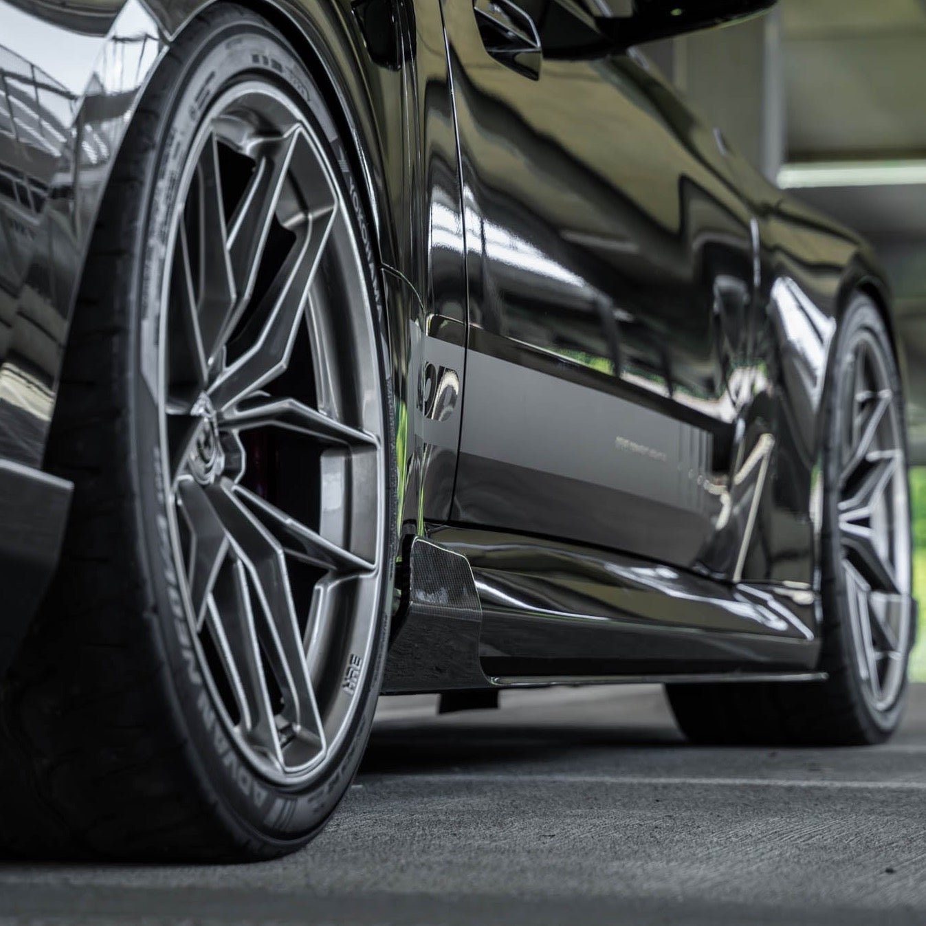 BMW G87 M2 TR87 Pre - preg Carbon Fibre Side Skirts by Trevora (2023+) - Evolve Automotive