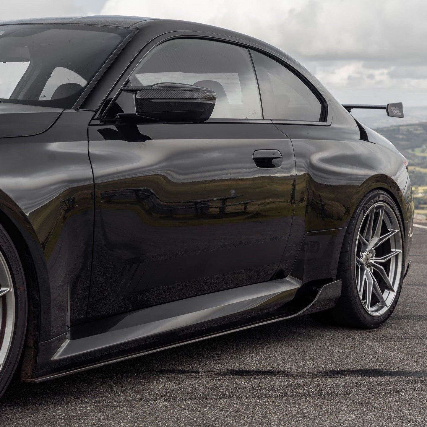 BMW G87 M2 TR87 Pre - preg Carbon Fibre Side Skirts by Trevora (2023+) - Evolve Automotive