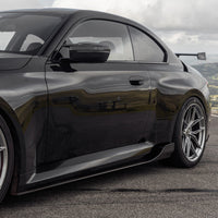 BMW G87 M2 TR87 Pre - preg Carbon Fibre Side Skirts by Trevora (2023+) - Evolve Automotive
