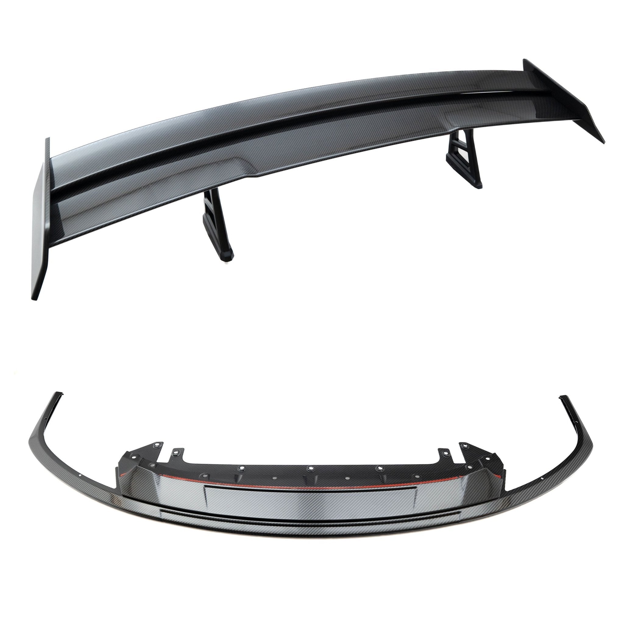 BMW G87 M2 TR87 Track Pack Pre-Preg Carbon Fibre Front Splitter & Rear Wing by Trevora (2023+) - Evolve Automotive