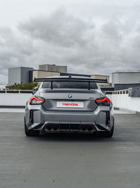 BMW G87 M2 TR87 Track Pack Pre-Preg Carbon Fibre Front Splitter & Rear Wing by Trevora (2023+) - image 12