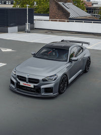 BMW G87 M2 TR87 Track Pack Pre-Preg Carbon Fibre Front Splitter & Rear Wing by Trevora (2023+) - image 2