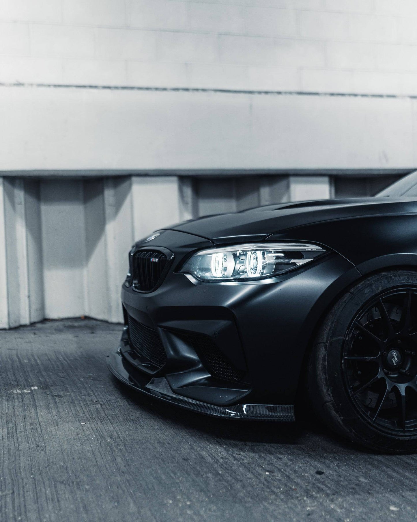 BMW M2 Competition F87 Carbon Fibre GTS Front Splitter (2018 - 2021) - Evolve Automotive