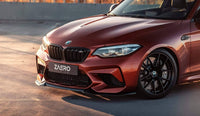 BMW M2 Competition F87 EVO - S Gloss Black Front Splitter by ZAERO (2018 - 2021) - Evolve Automotive