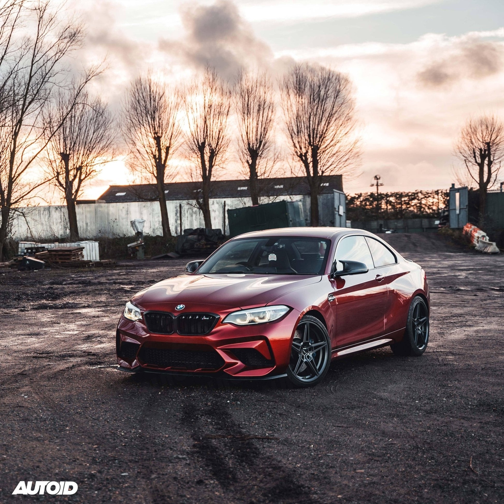BMW M2 Competition F87 EVO - S Gloss Black Front Splitter by ZAERO (2018 - 2021) - Evolve Automotive