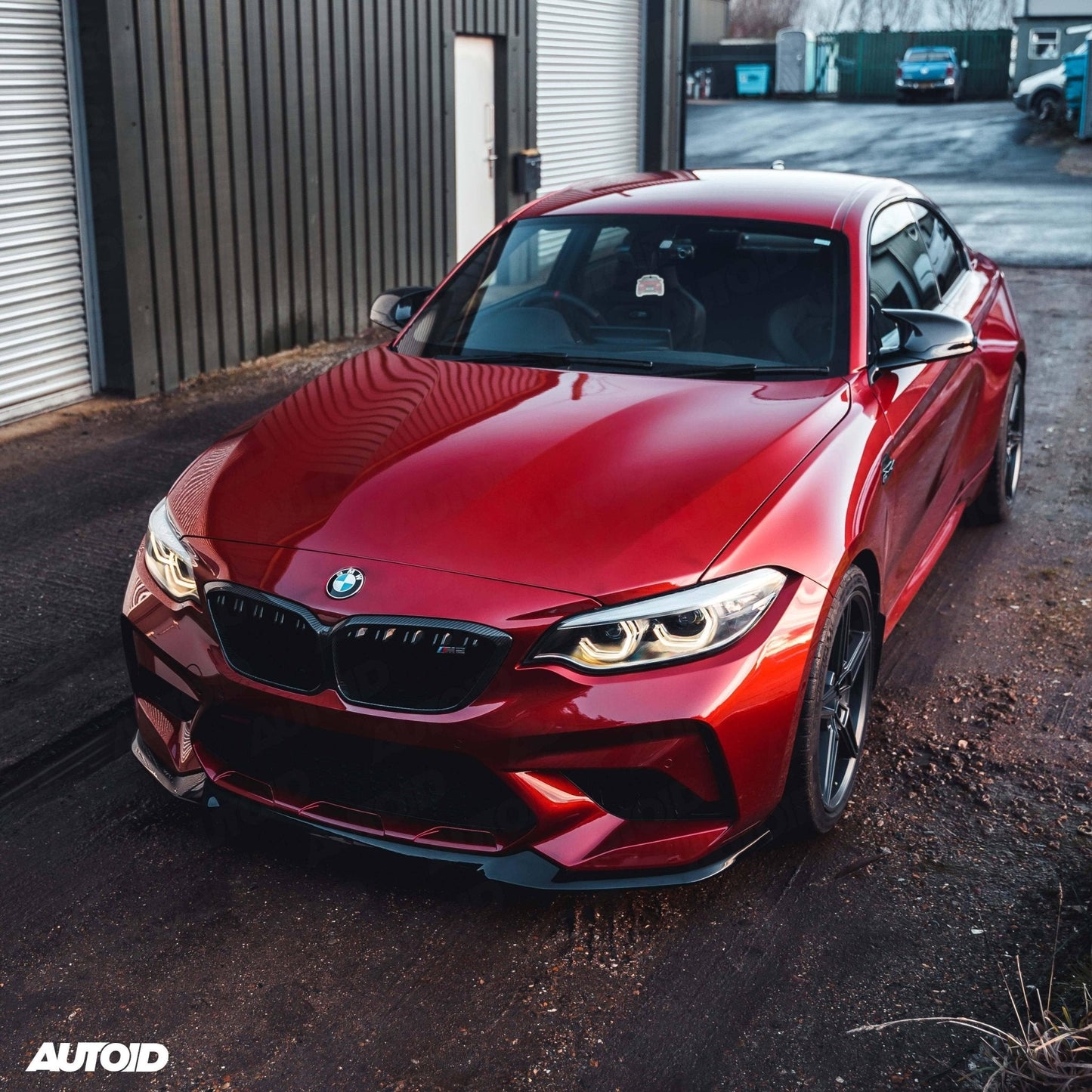 BMW M2 Competition F87 EVO - S Gloss Black Front Splitter by ZAERO (2018 - 2021) - Evolve Automotive