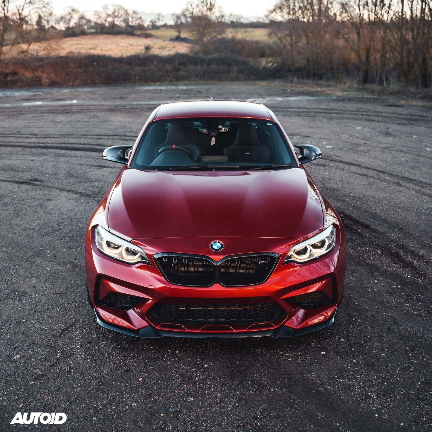 BMW M2 Competition F87 EVO - S Gloss Black Front Splitter by ZAERO (2018 - 2021) - Evolve Automotive