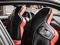 BMW M2 Competition F87, M3 F80 & M4 F82 Pre-Preg Carbon Fibre Seat Back Covers by FORM (2015-2021) - Evolve Automotive