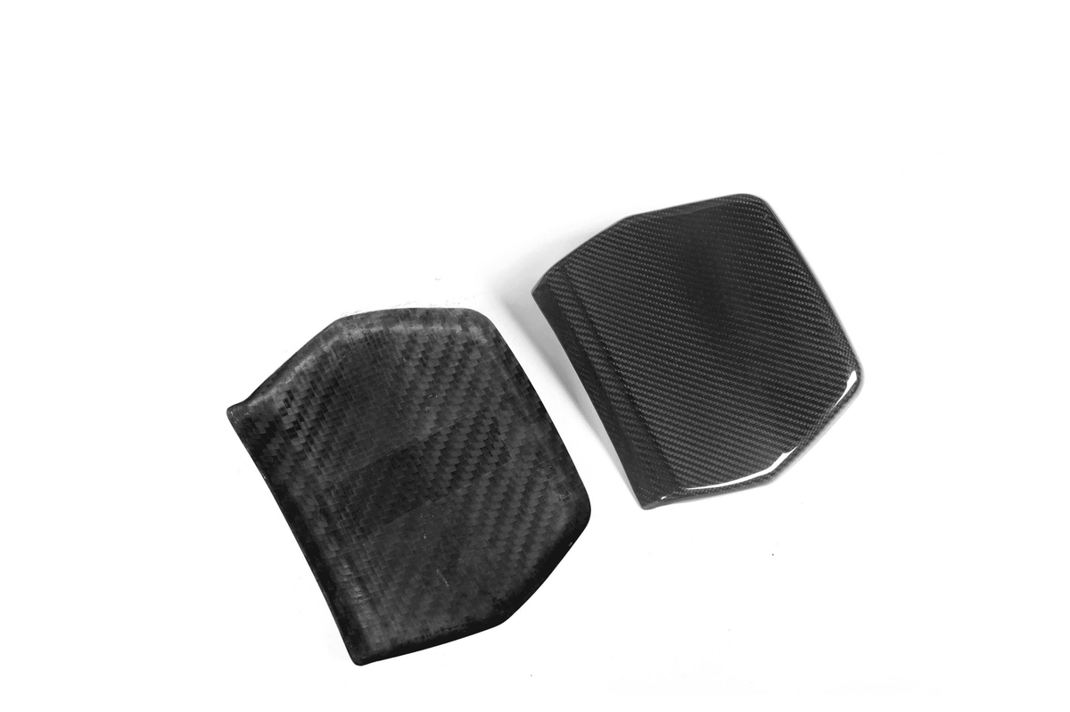 BMW M2 Competition F87, M3 F80 & M4 F82 Pre-Preg Carbon Fibre Seat Back Covers by FORM (2015-2021) - Evolve Automotive