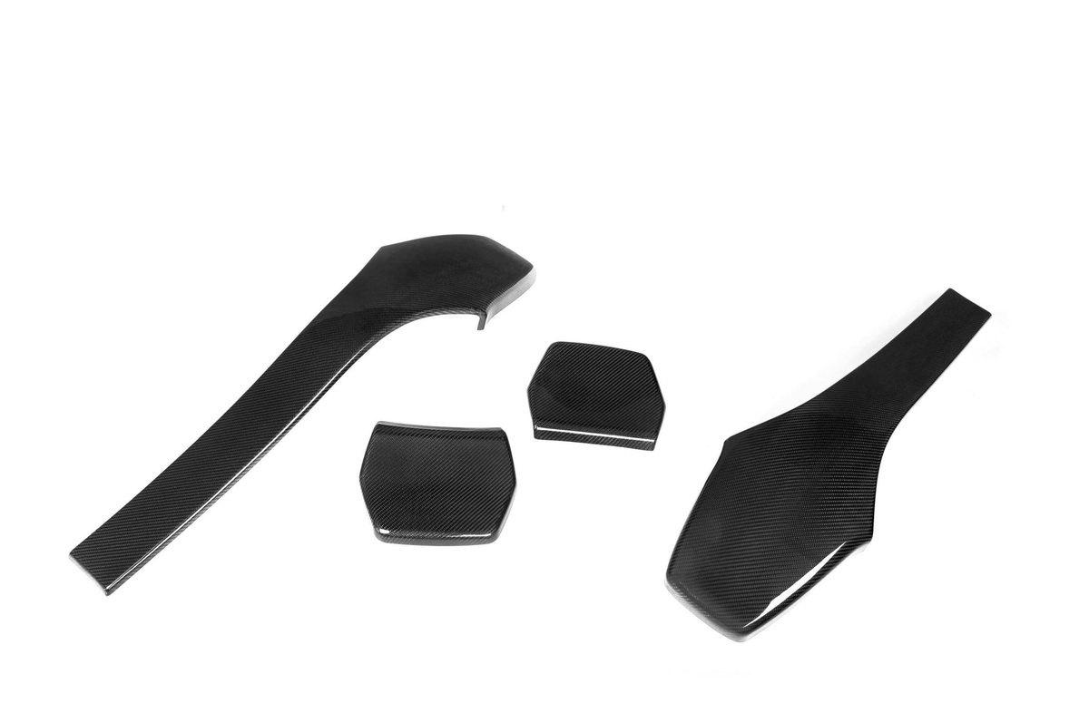 BMW M2 Competition F87, M3 F80 & M4 F82 Pre-Preg Carbon Fibre Seat Back Covers by FORM (2015-2021) - Evolve Automotive