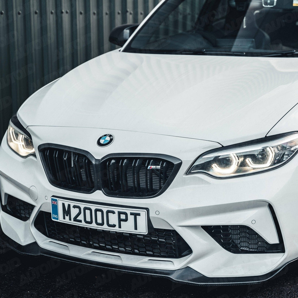 BMW M2 Competition F87 Pre-preg Carbon Fibre CS Front Splitter Pro by FORM (2018-2021) - Evolve Automotive