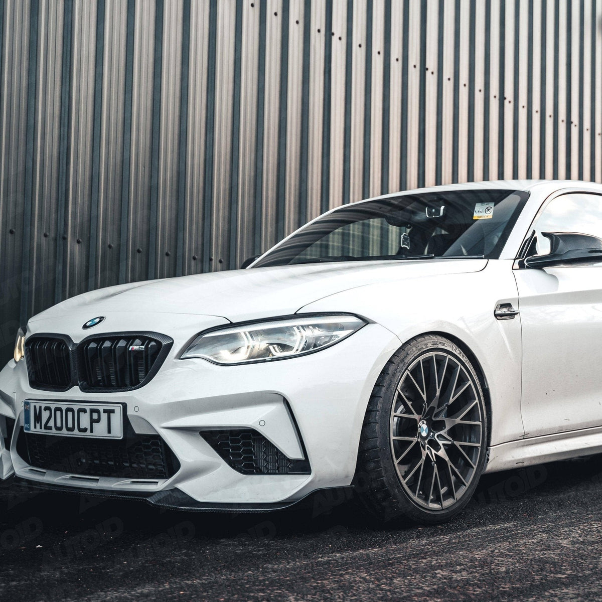 BMW M2 Competition F87 Pre-preg Carbon Fibre CS Front Splitter Pro by FORM (2018-2021) - Evolve Automotive