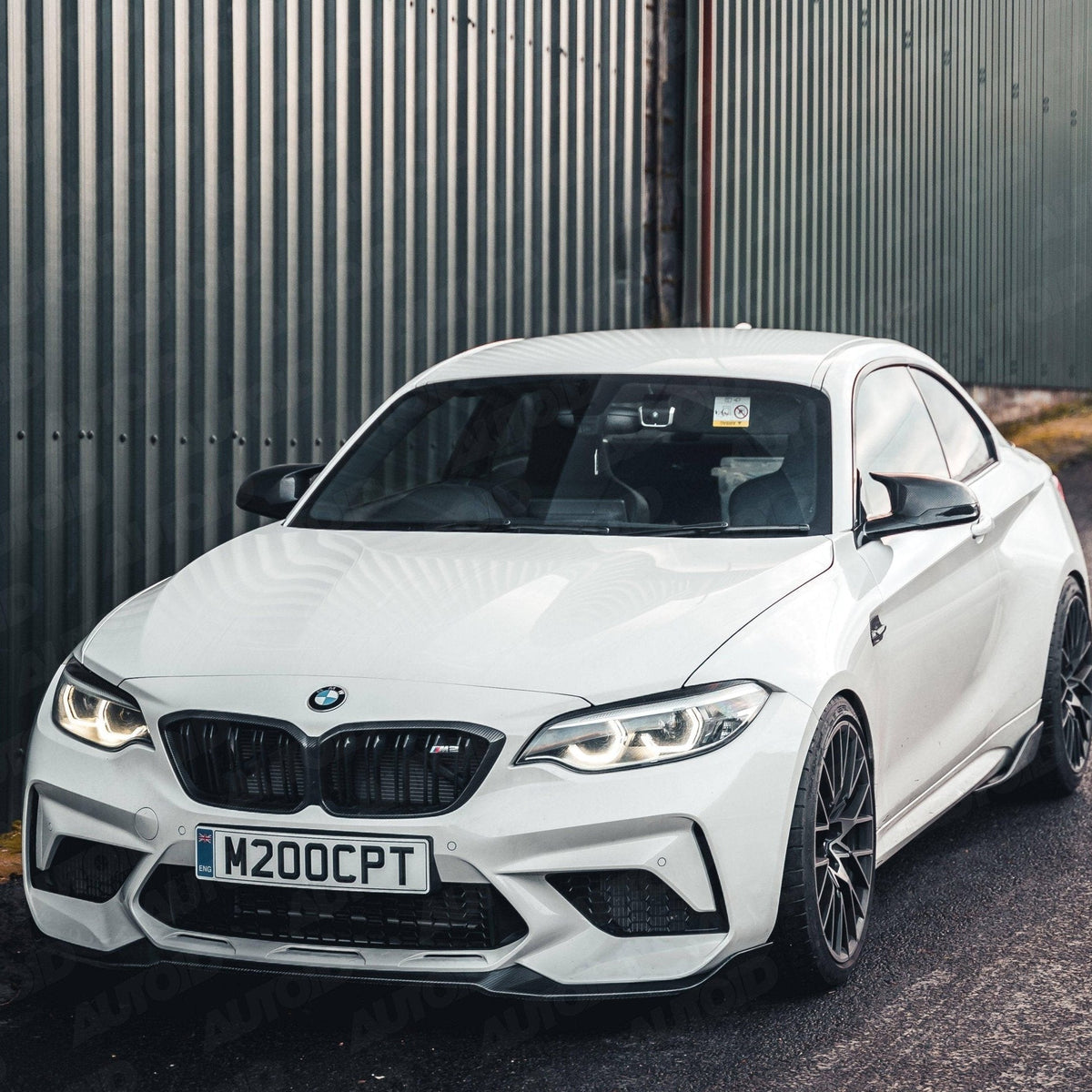 BMW M2 Competition F87 Pre-preg Carbon Fibre CS Front Splitter Pro by FORM (2018-2021) - Evolve Automotive