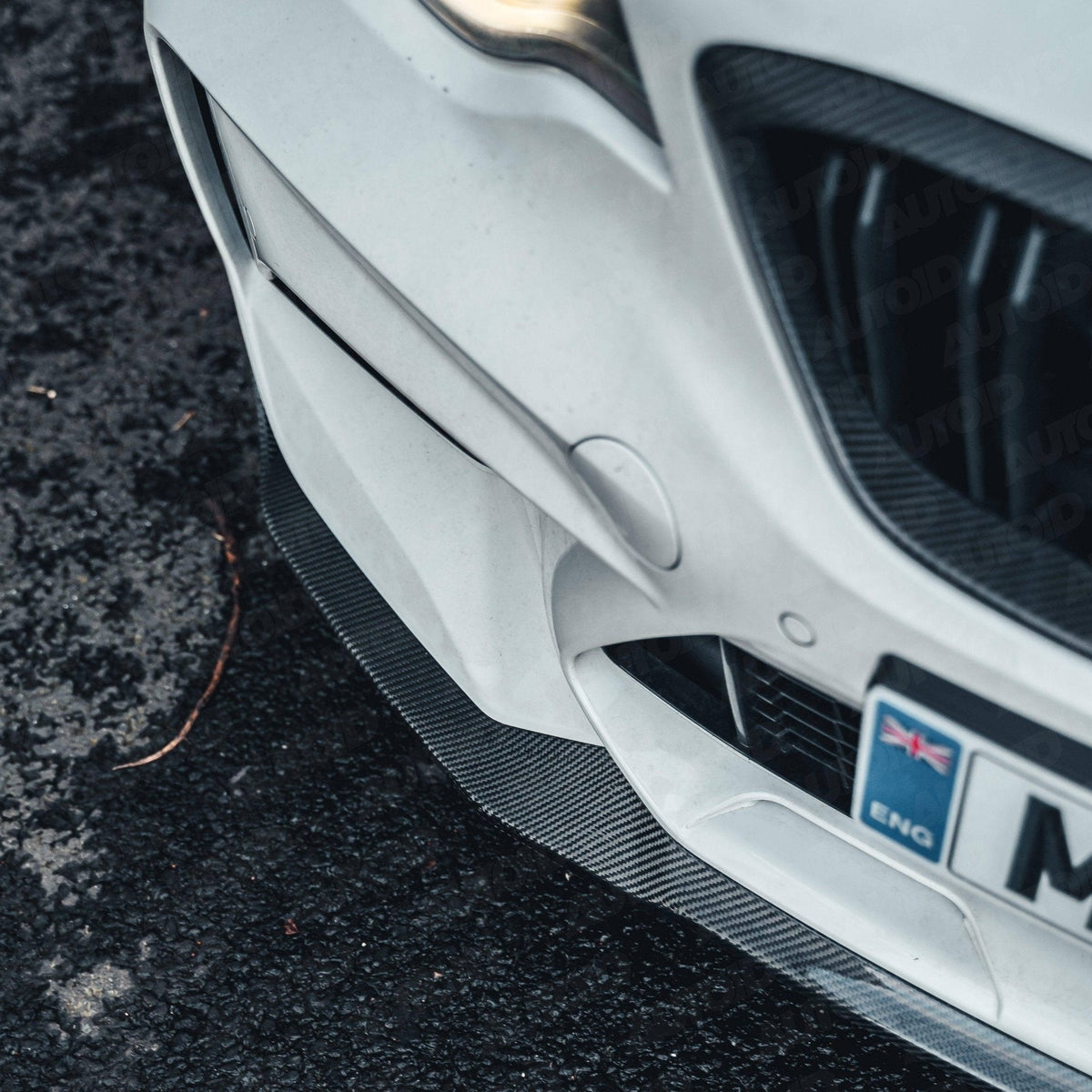 BMW M2 Competition F87 Pre-preg Carbon Fibre CS Front Splitter Pro by FORM (2018-2021) - Evolve Automotive
