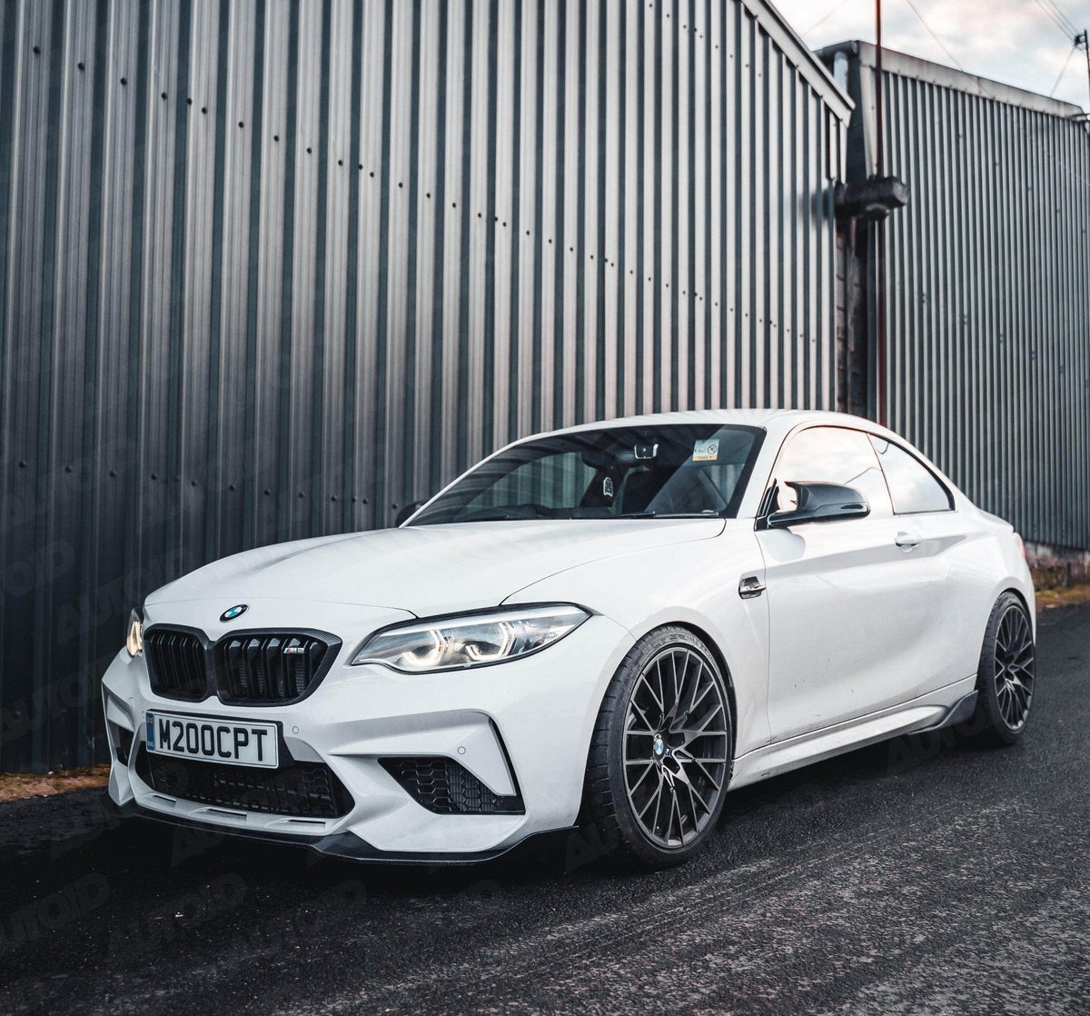 BMW M2 Competition F87 Pre-preg Carbon Fibre CS Front Splitter Pro by FORM (2018-2021) - Evolve Automotive