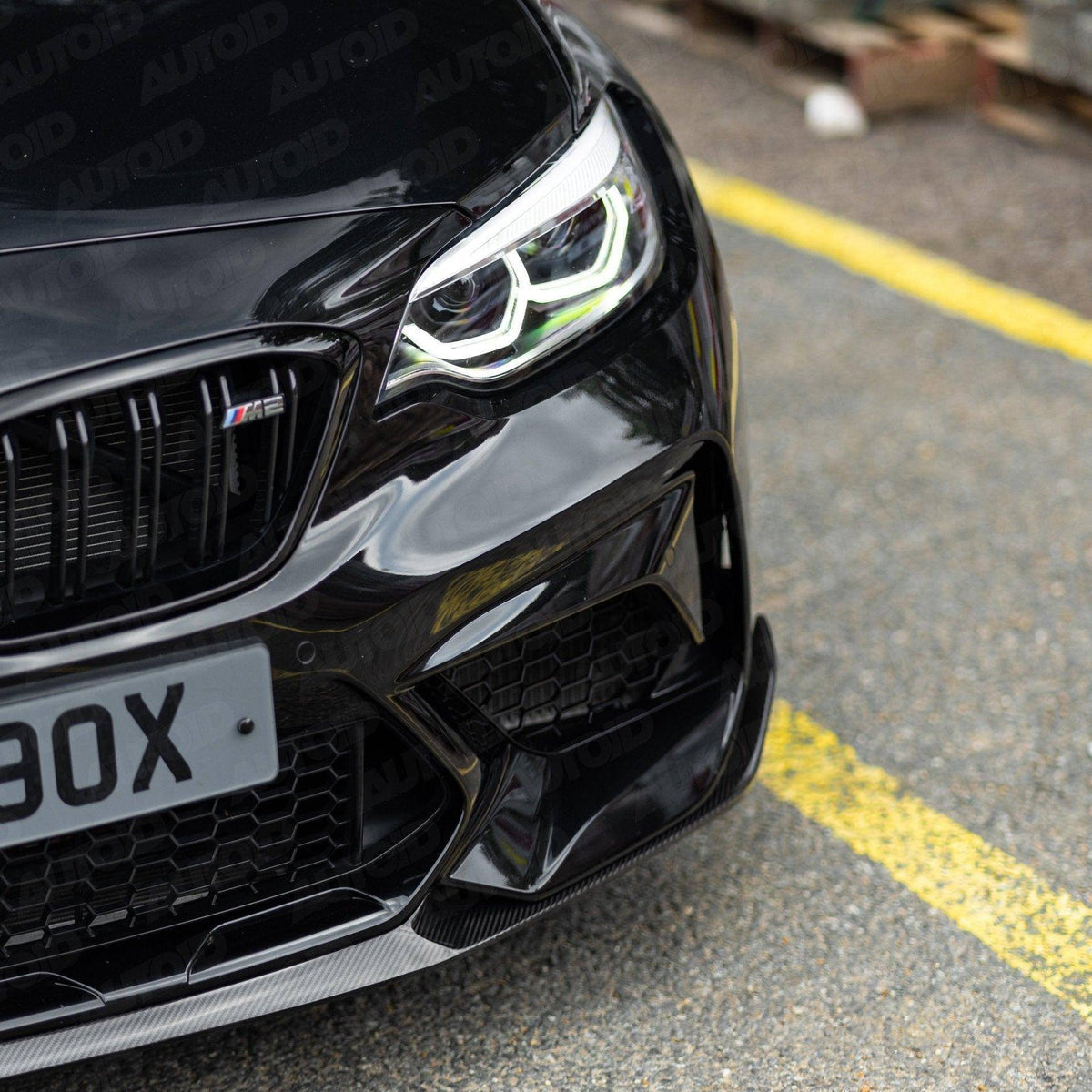 BMW M2 Competition F87 Pre-Preg Front Splitter by FORM (2018-2021) - Evolve Automotive