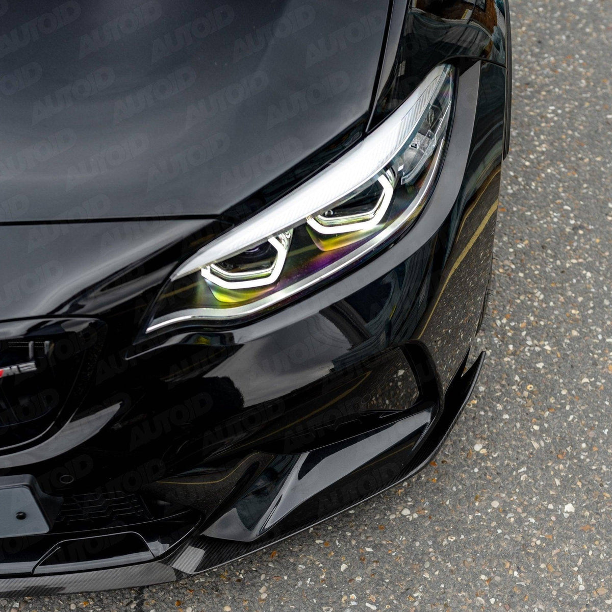BMW M2 Competition F87 Pre-Preg Front Splitter by FORM (2018-2021) - Evolve Automotive