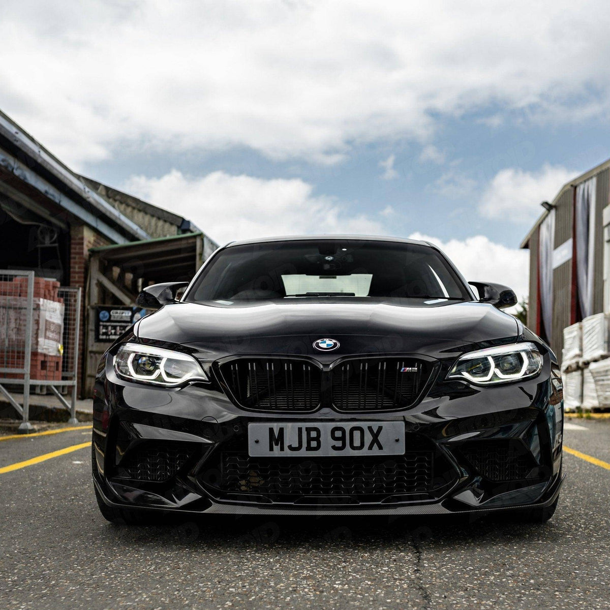BMW M2 Competition F87 Pre-Preg Front Splitter by FORM (2018-2021) - Evolve Automotive