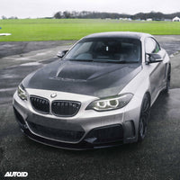 BMW M2 F87, 2 Series F22, 1 Series F20 Pre-Preg Carbon Fibre Front Bonnet by FORM (2014-2021) - Evolve Automotive