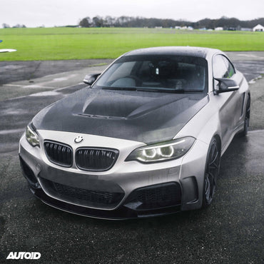 BMW M2 F87, 2 Series F22, 1 Series F20 Pre-Preg Carbon Fibre Front Bonnet by FORM (2014-2021) - Evolve Automotive