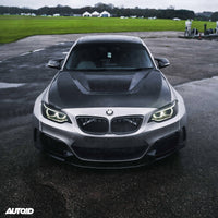 BMW M2 F87, 2 Series F22, 1 Series F20 Pre-Preg Carbon Fibre Front Bonnet by FORM (2014-2021) - Evolve Automotive