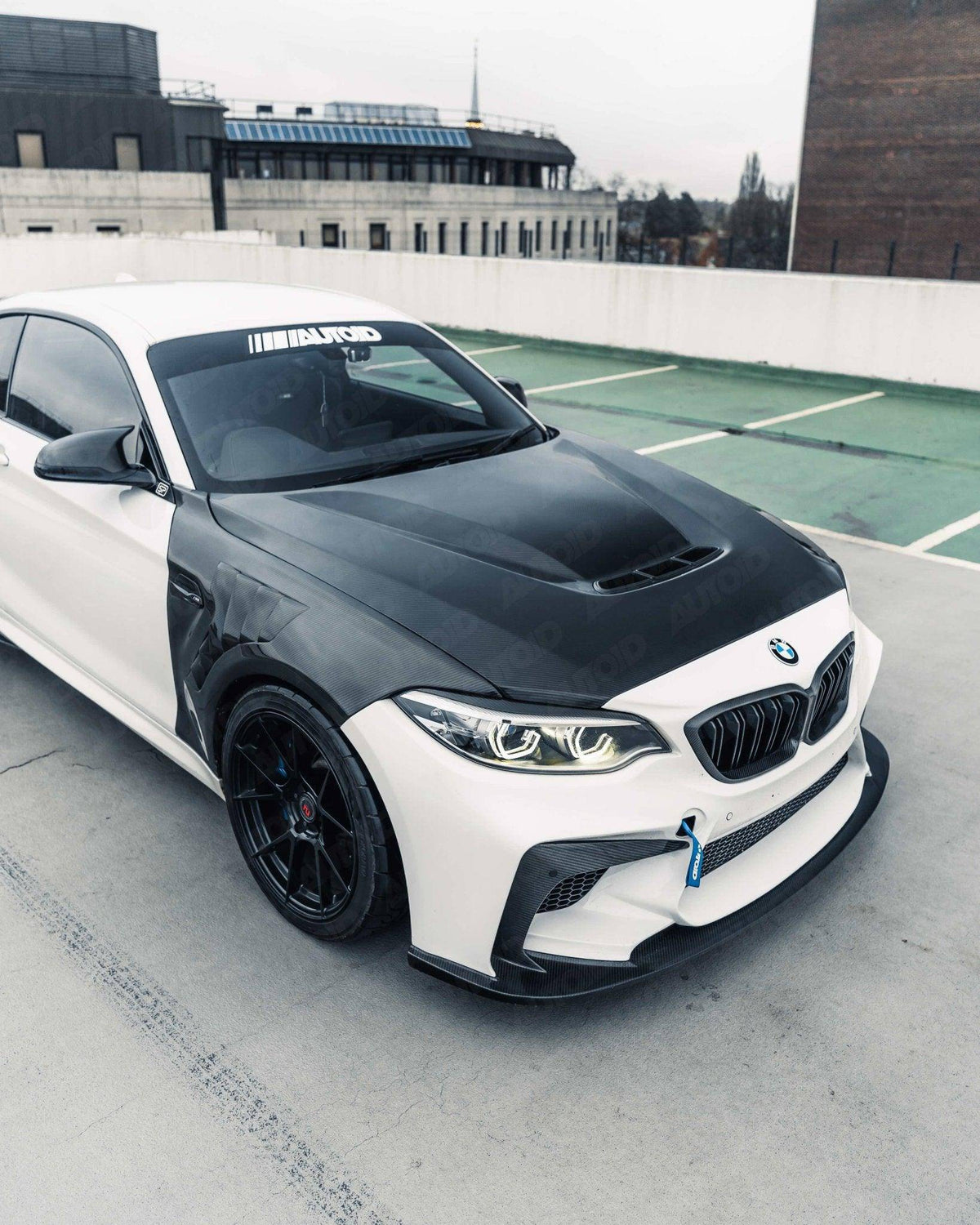BMW M2 F87, 2 Series F22, 1 Series F20 Pre-Preg Carbon Fibre Front Bonnet by FORM (2014-2021) - Evolve Automotive