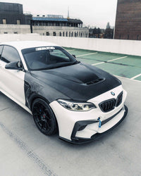 BMW M2 F87, 2 Series F22, 1 Series F20 Pre-Preg Carbon Fibre Front Bonnet by FORM (2014-2021) - Evolve Automotive