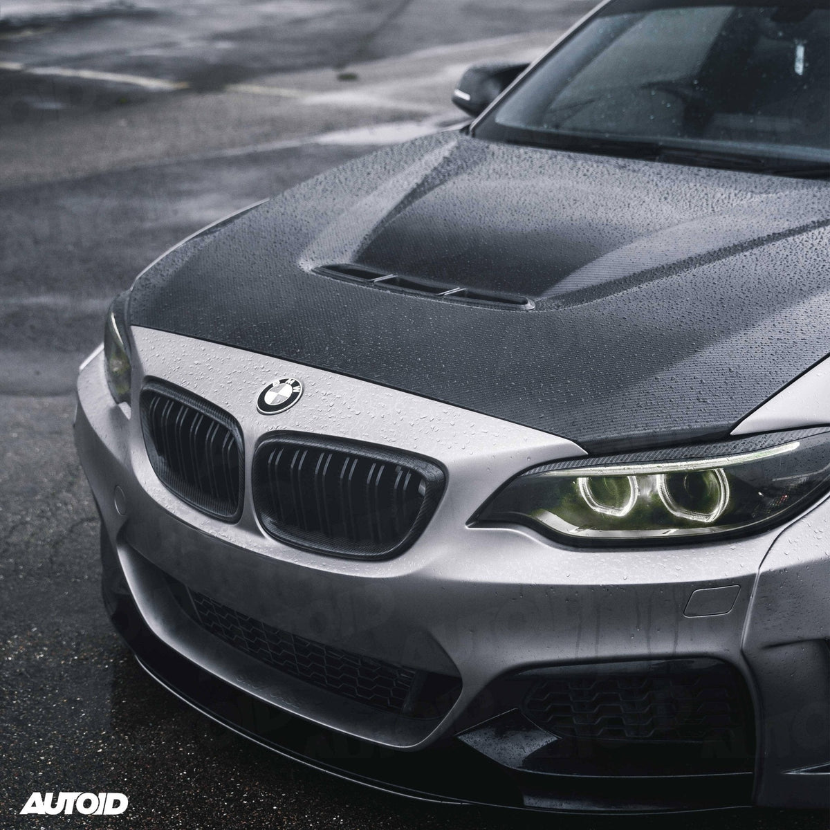 BMW M2 F87, 2 Series F22, 1 Series F20 Pre-Preg Carbon Fibre Front Bonnet by FORM (2014-2021) - Evolve Automotive