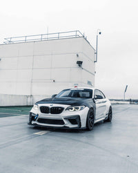 BMW M2 F87, 2 Series F22, 1 Series F20 Pre-Preg Carbon Fibre Front Bonnet by FORM (2014-2021) - Evolve Automotive