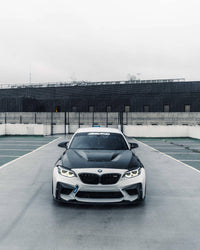 BMW M2 F87, 2 Series F22, 1 Series F20 Pre-Preg Carbon Fibre Front Bonnet by FORM (2014-2021) - Evolve Automotive
