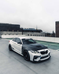 BMW M2 F87, 2 Series F22, 1 Series F20 Pre-Preg Carbon Fibre Front Bonnet by FORM (2014-2021) - Evolve Automotive